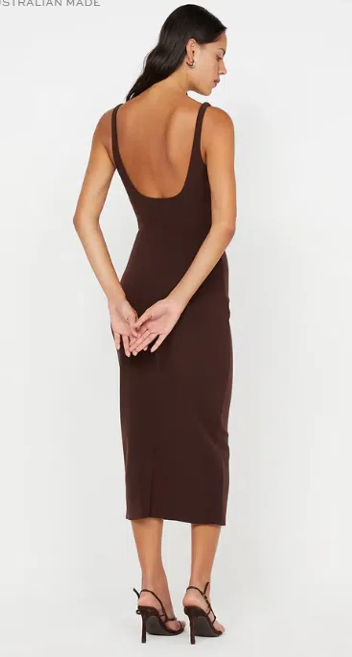 Bec + Bridge - Karina Tuck Midi Dress - Size 6 - Image 2
