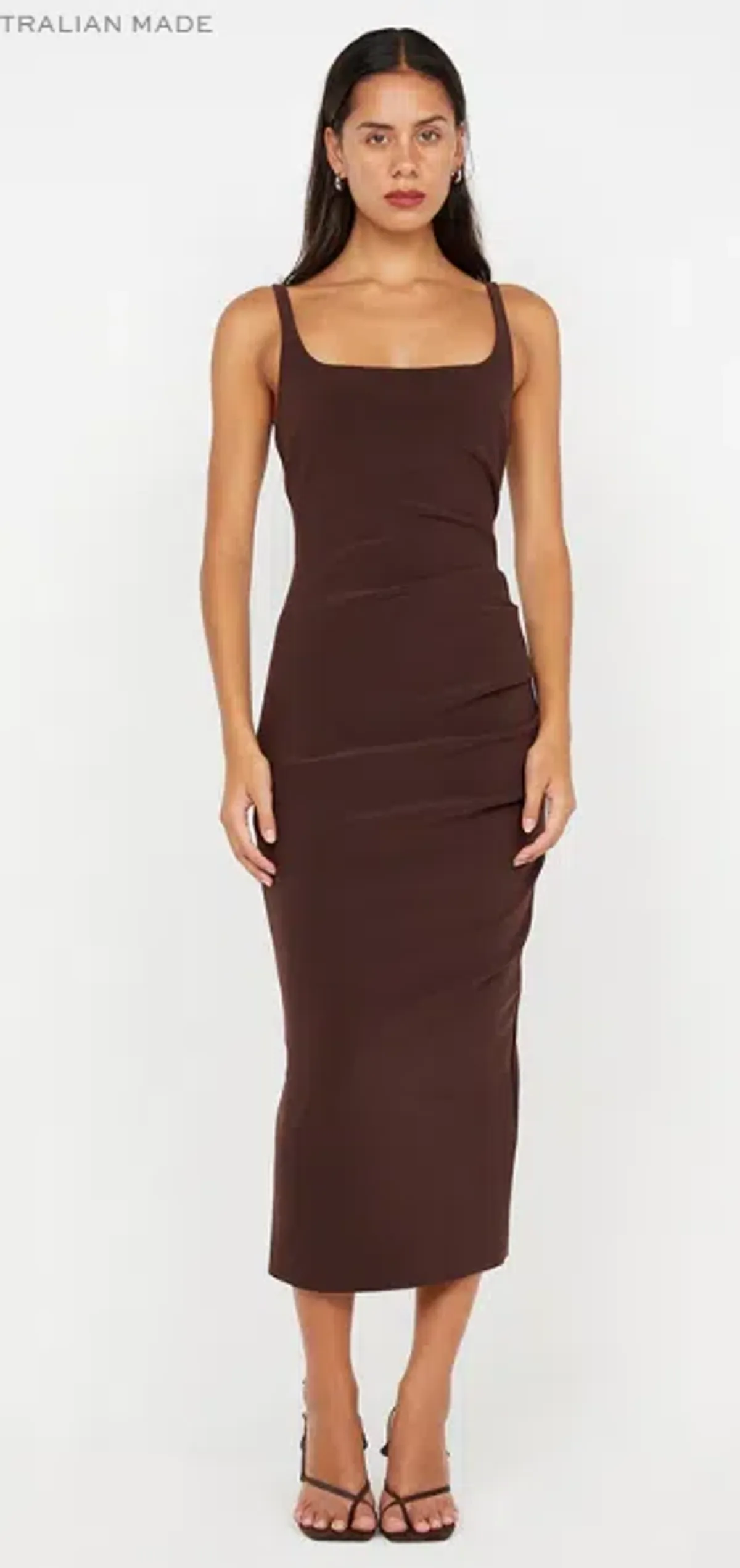 Bec + Bridge - Karina Tuck Midi Dress - Size 6 - Image 1