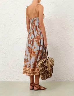 Zimmermann Aster Corset Midi Dress - size 1/10 for rent on The Volte - image 3