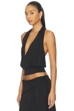 With Jean Sharni Top and Skirt Set in Black Size S / AU 8 for rent on The Volte - image 2