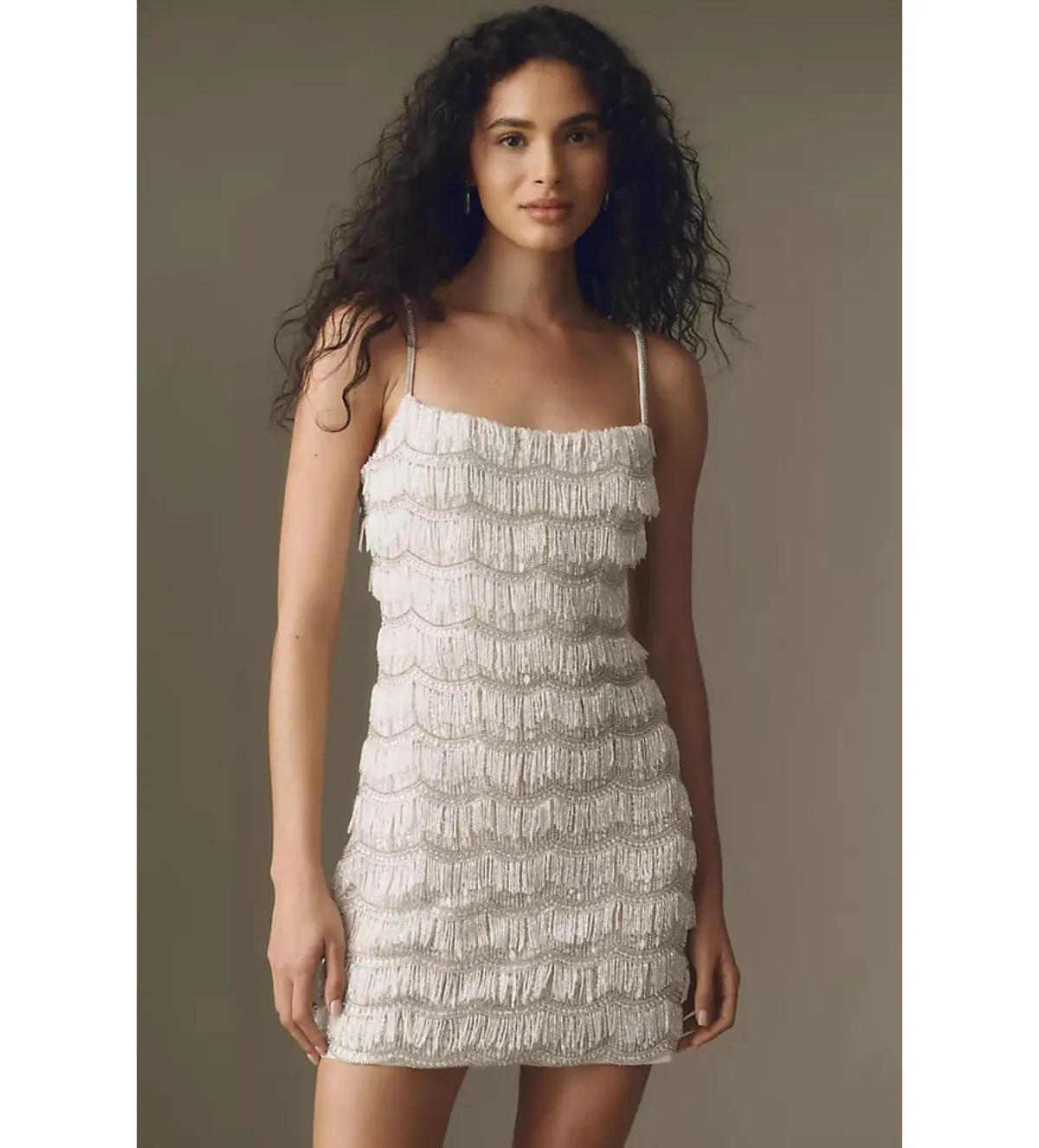 Rachel Gilbert Sadie Mini Dress in Ivory Size 2/AU10 - Image 1