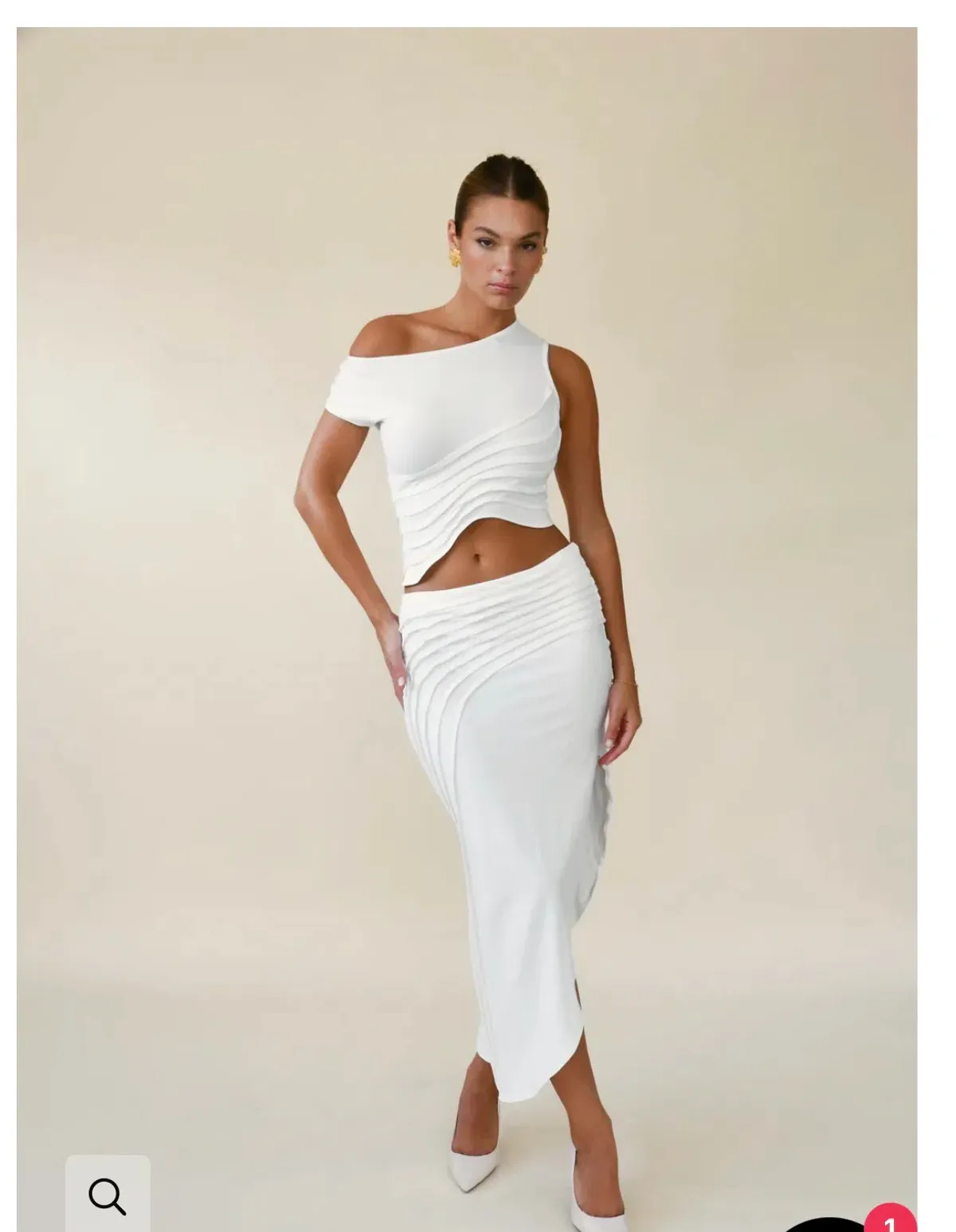 Isla top and skirt set - Image 4