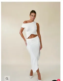 Isla top and skirt set  for rent on The Volte - image 4