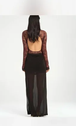 Oska maxi dress  for rent on The Volte - image 2