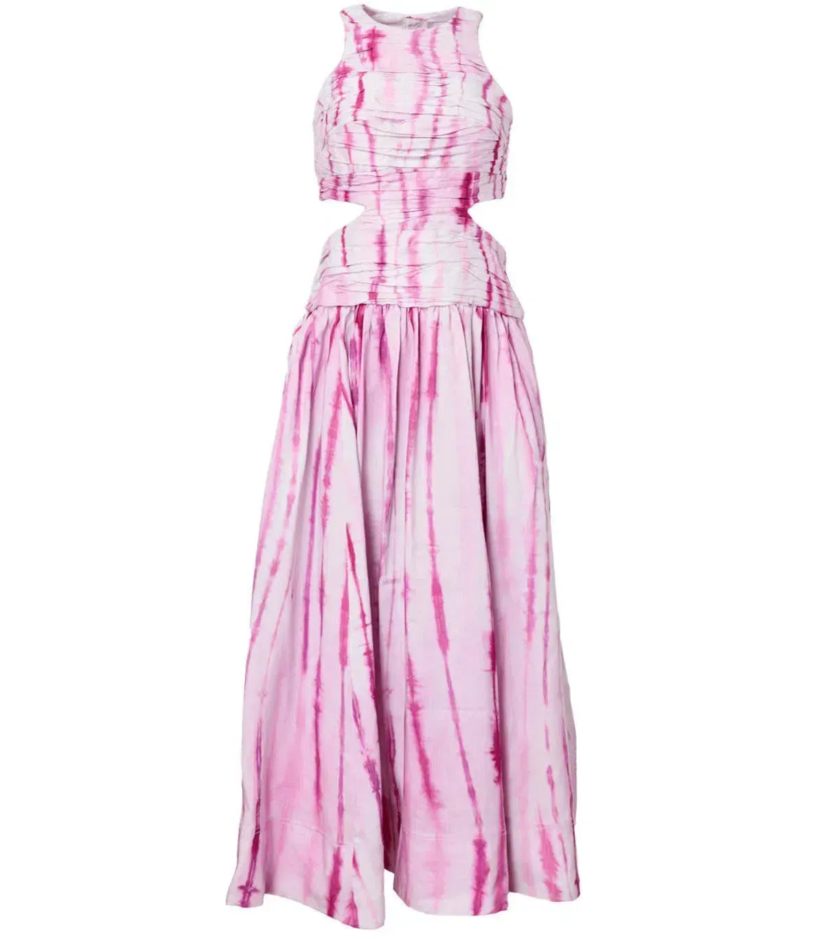 Aje Introspect Ripple Cut Out Midi Dress Size AU 8 / S - Image 6