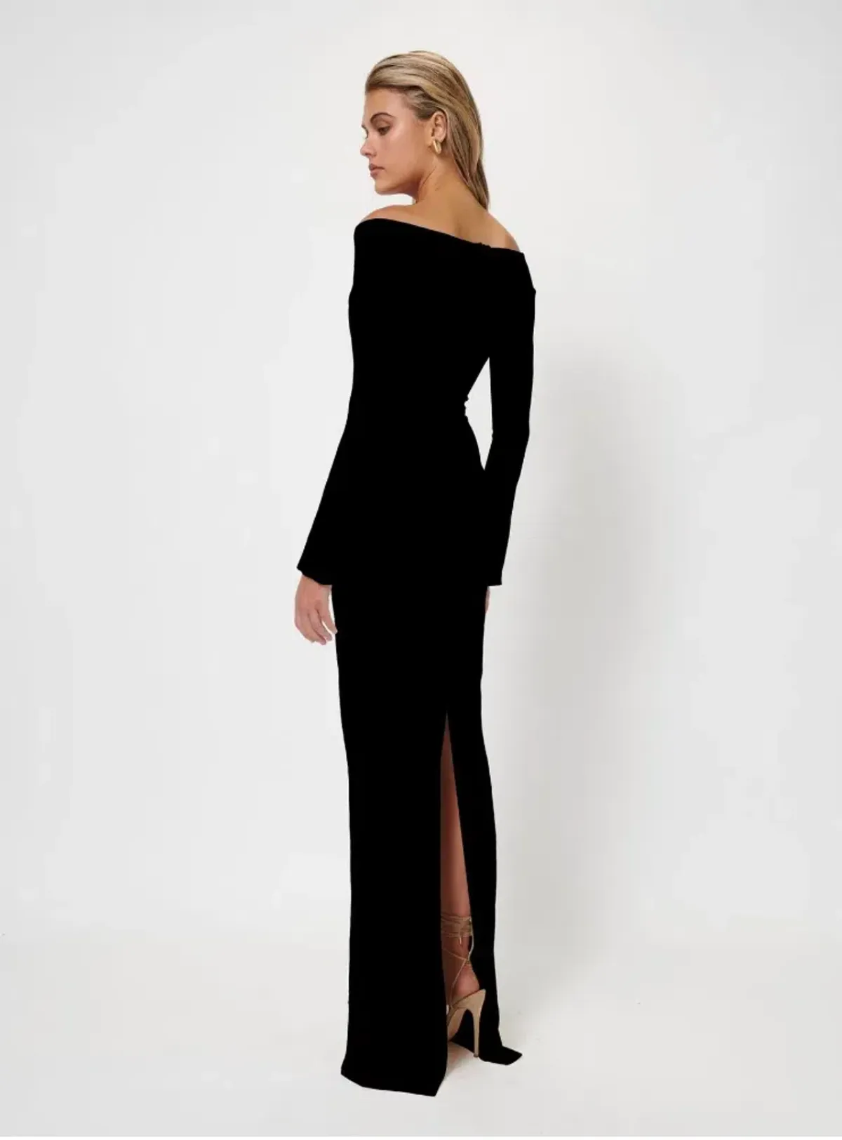 Effie Kats Vale Gown Black Size 8 - Image 2