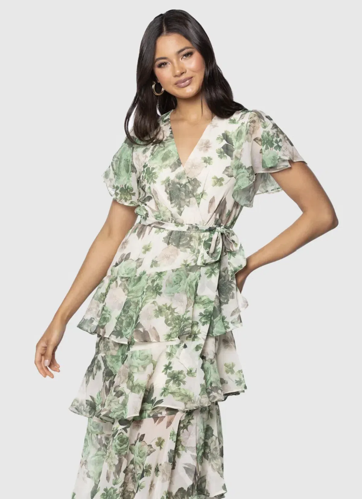 Pilgrim Karol Midi Dress Size 6 - Image 3