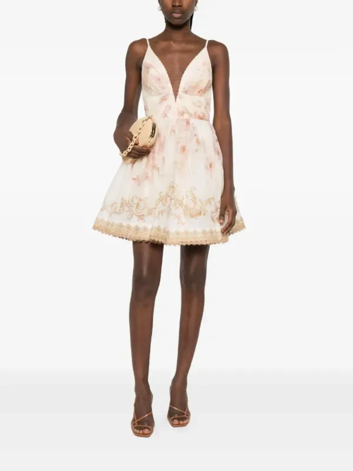Zimmermann Hypnotic Trimmed Mini Dress Size AU6 - Image 6