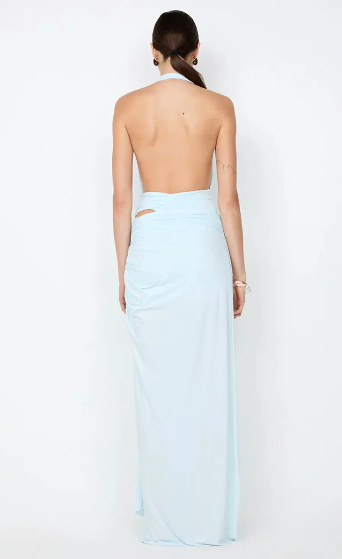 Bec & Bridge, Clementine twist dress, blue, maxi 6 - Image 3