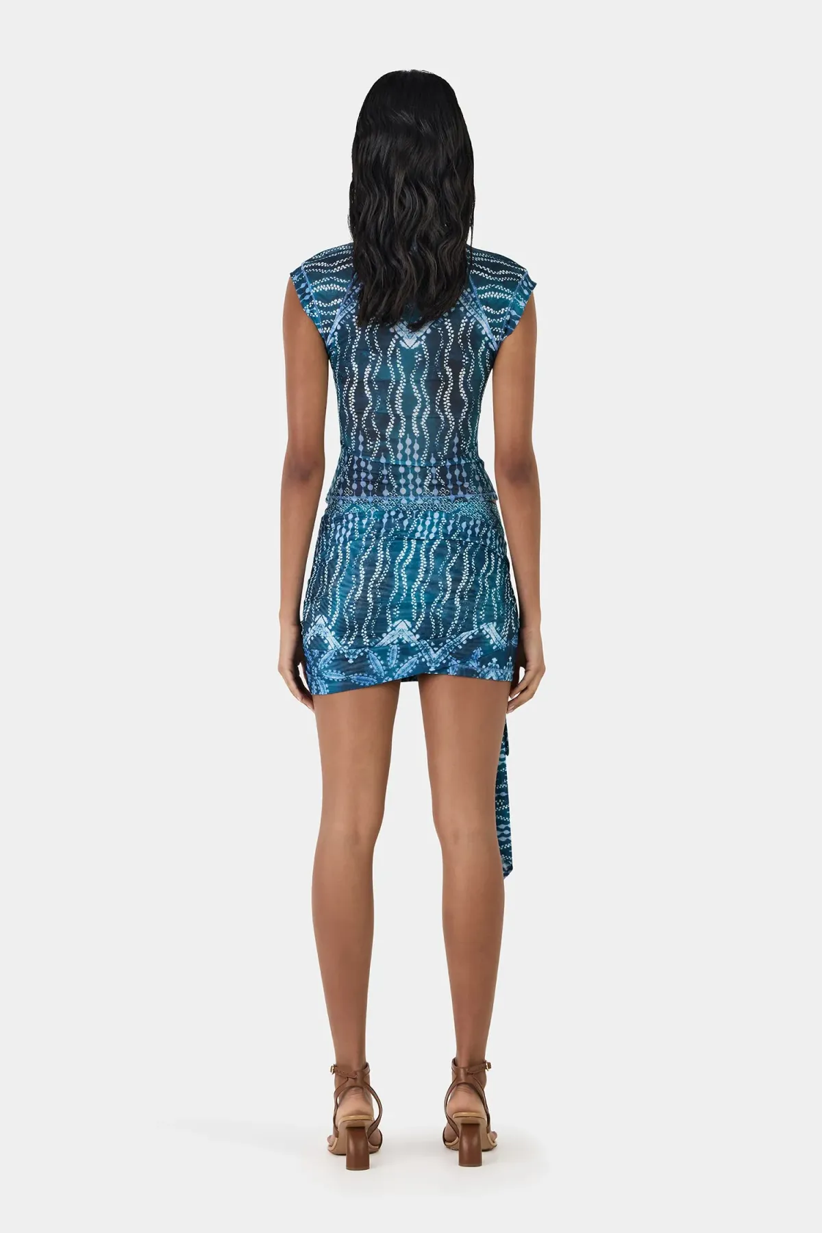 HANSEN + GRETEL Jolie Baby Tee Aqua Drift Blue S - Image 4