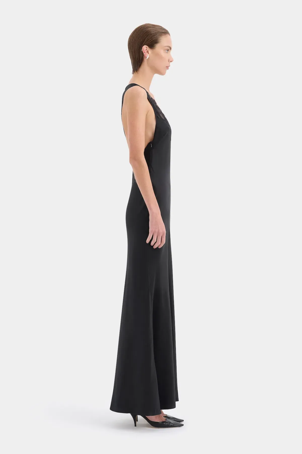 Sir the Label Montparnasse Maxi Gown in Black Size 1 / AU 8 - Image 2