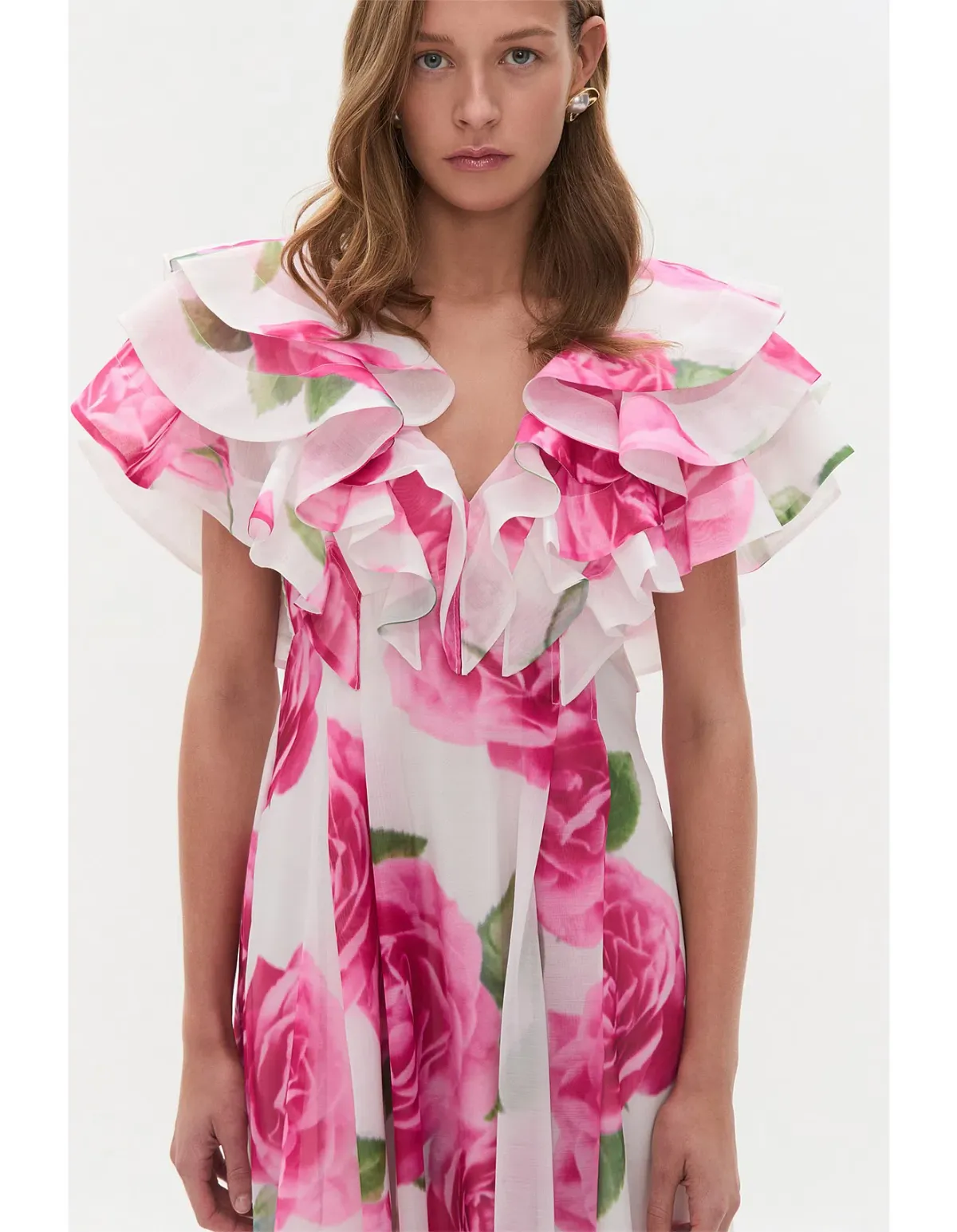 NEW Aje Olea Maxi Dress - Size 10 gown - Soft Light Rose Pink - Image 4