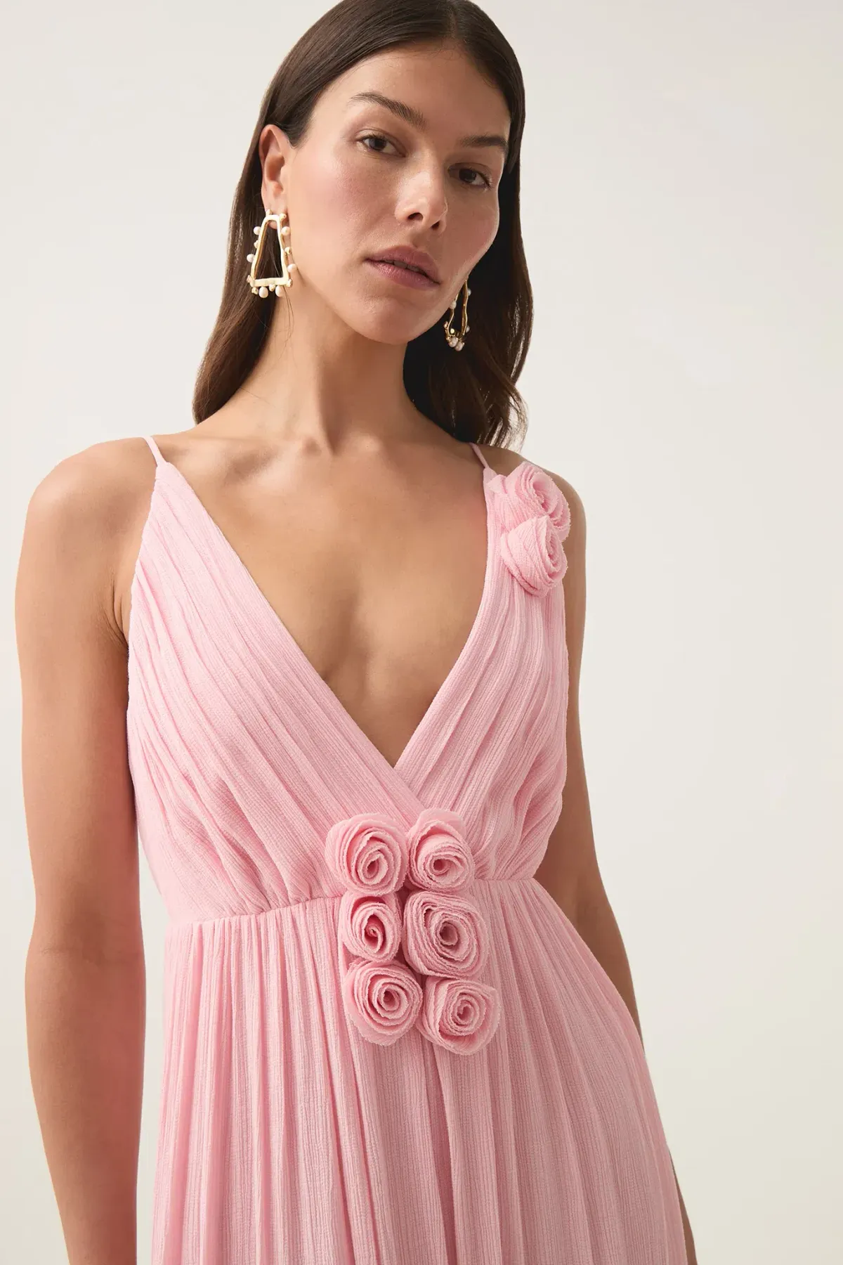 💗 New AJE Mercurial Maxi Dress in Blush Pink - Size 6 AU 💗 - Image 3