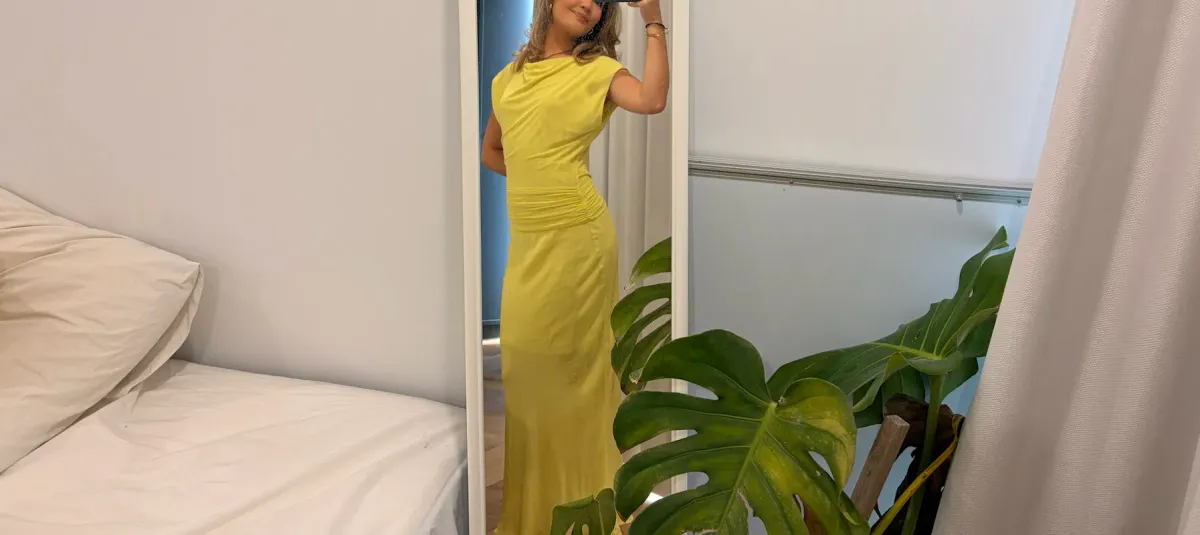 Bec and bridge JEHNAYA ASYM MAXI DRESS in citrus yellow - Image 5