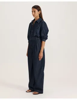Saba Bridie Wide Leg Trouser Black Size 6 for rent on The Volte - image 4