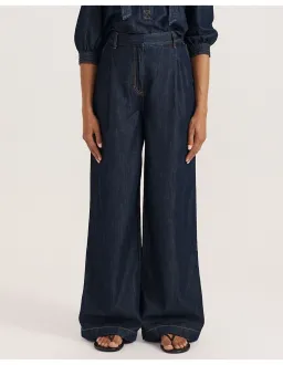 Saba Bridie Wide Leg Trouser Black Size 6 for rent on The Volte - image 1
