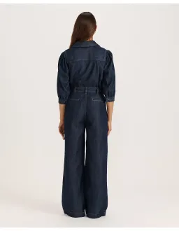 Saba Bridie Wide Leg Trouser Black Size 6 for rent on The Volte - image 5