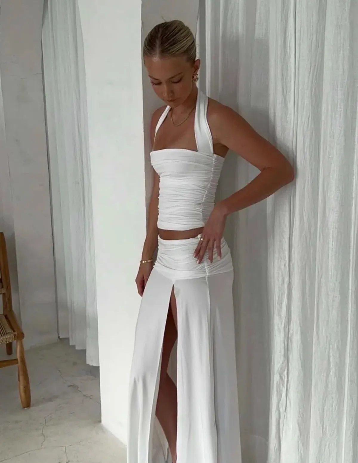 Mode Mila Kai Halter & Remi Skirt Set in size small - Image 1