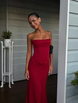 Hntr The Label Louie Gown in Size Small for rent on The Volte - image 1