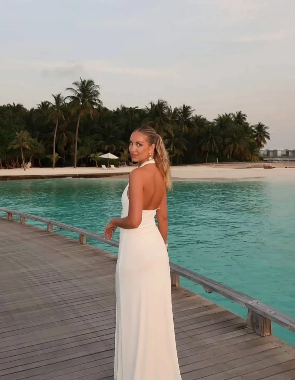 Misha Jennifer Cupro Maxi Dress in size XS - Image 3