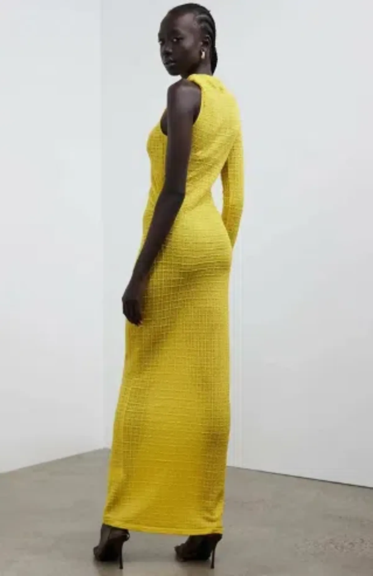 Camilla & Marc Cypress Midi Yellow Size 6 - Image 2
