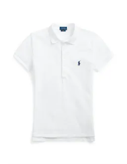 Polo Ralph Lauren Slim Fit Stretch Polo Shirt Indigo Blue Size 8 for rent on The Volte - image 2