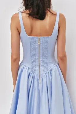 Aje Alani Maxi Gown (Pale Blue) Size 8 for rent on The Volte - image 4