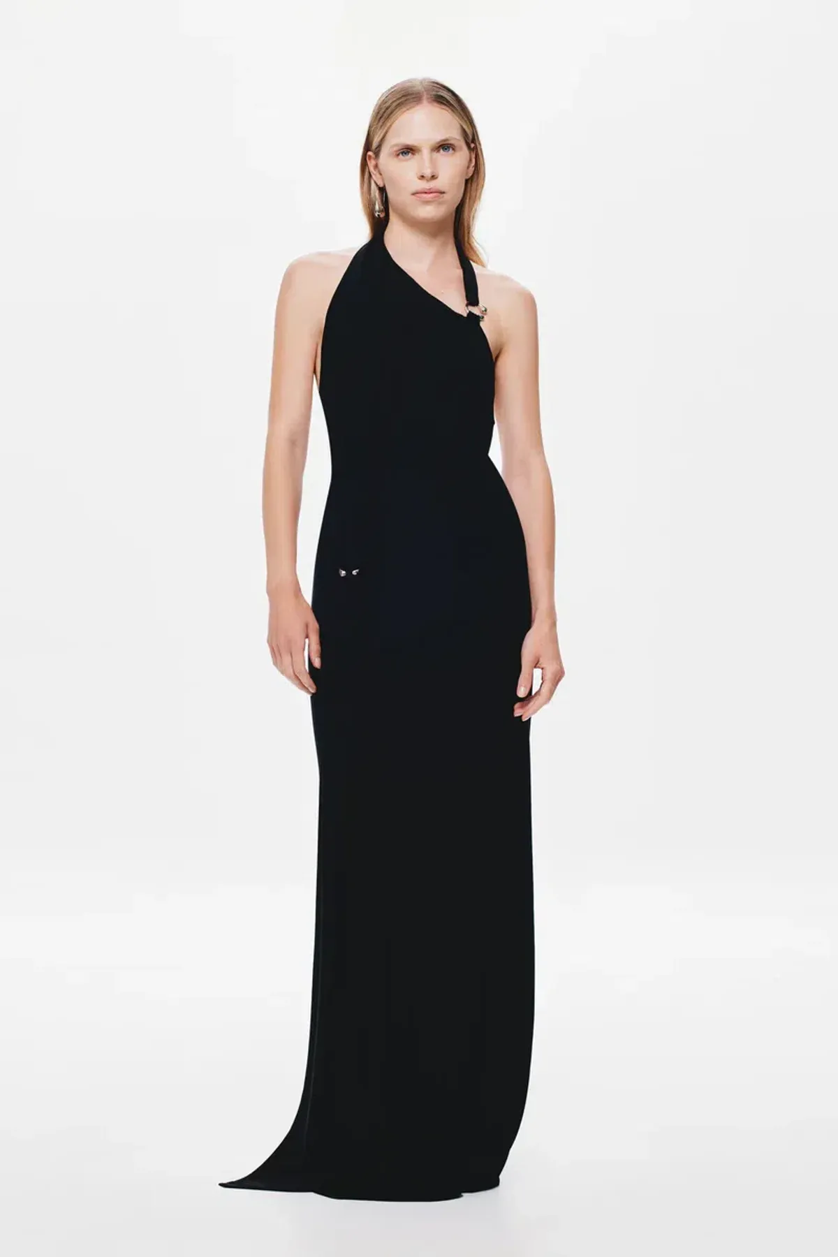 🖤 MISHA Rivera Dry Jersey Maxi Dress – Black – Size AU 4 🖤 - Image 3