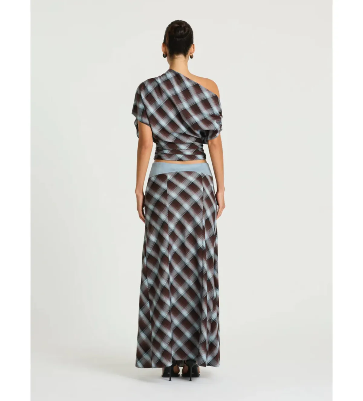 Benni Desi Top and Maxi Skirt Set in Print Size AU8 - Image 3