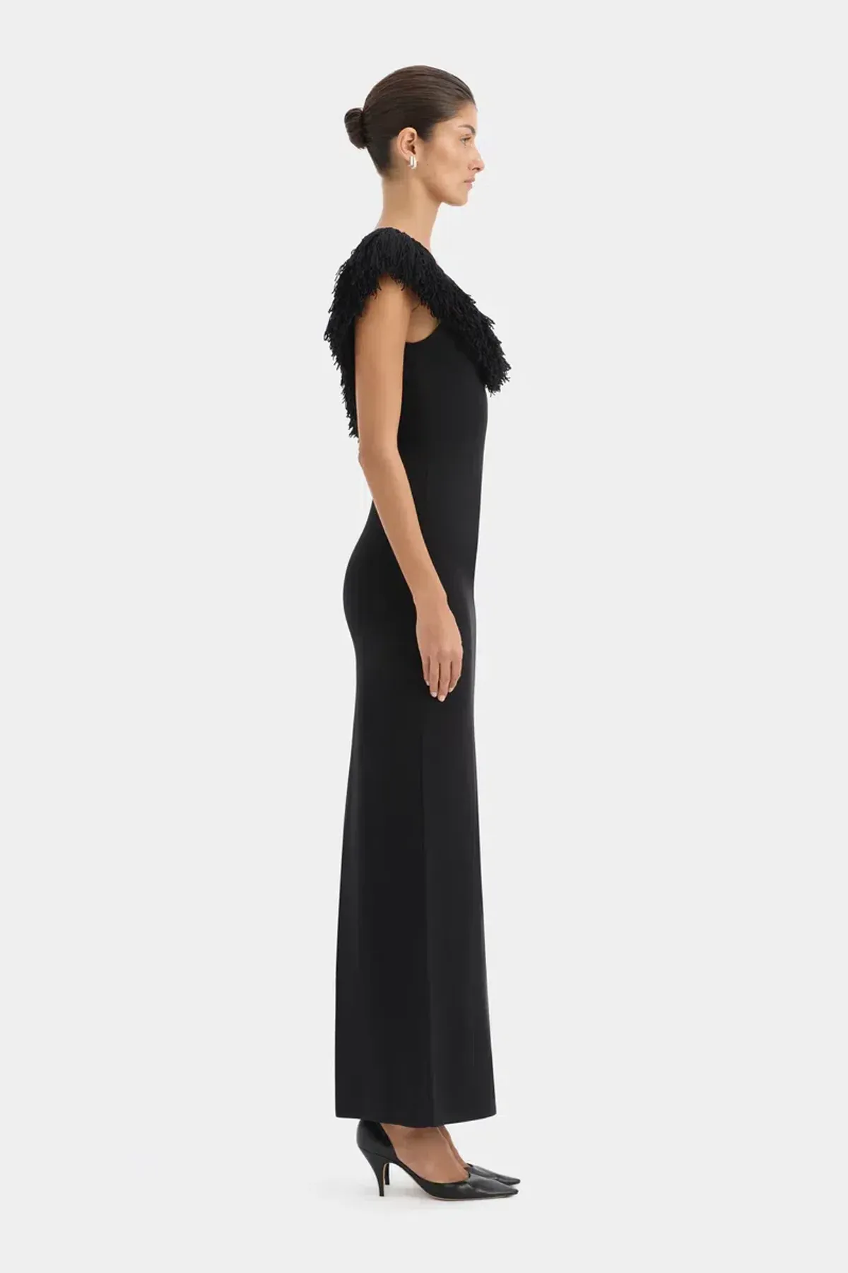 Sir the Label Marcelline Fringe Gown - Image 3