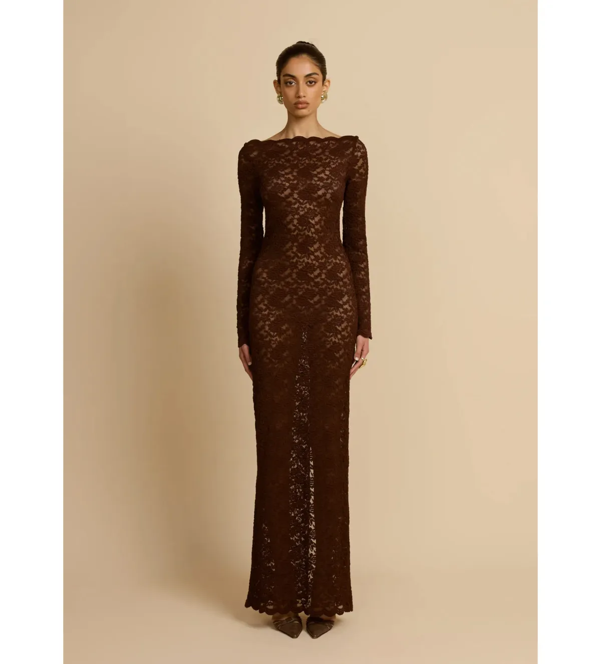 Arcina Ori Monet Dress in Chocolate Size AU10 - Image 1