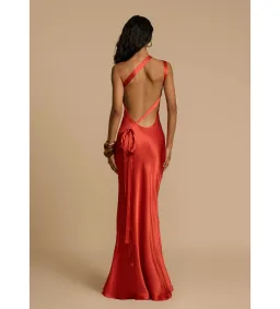 Arcina Ori Monique Dress in Rust Size AU8 for rent on The Volte - image 2