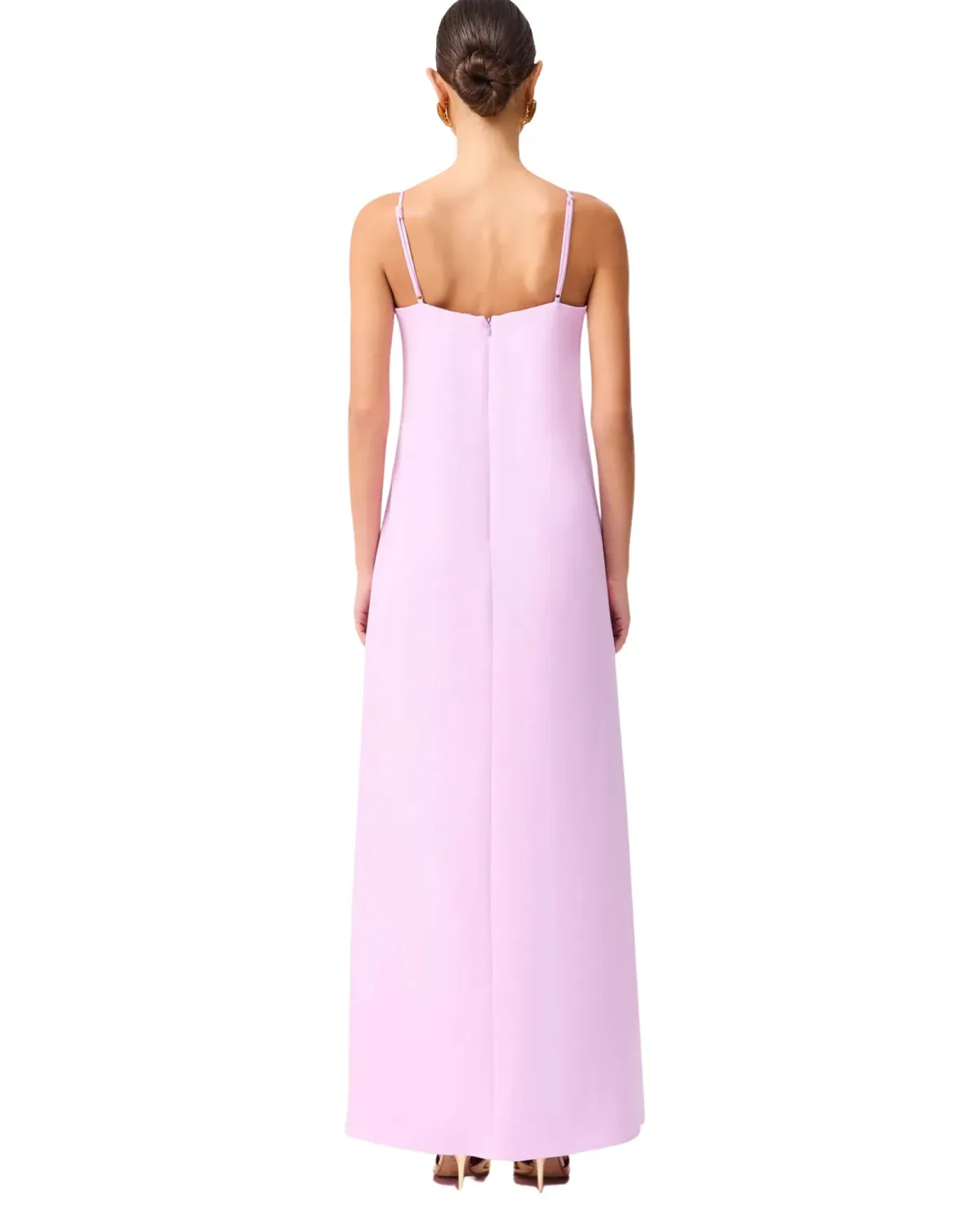 Elliatt Buttercup Embroidered Maxi Dress Purple Size M - Image 2