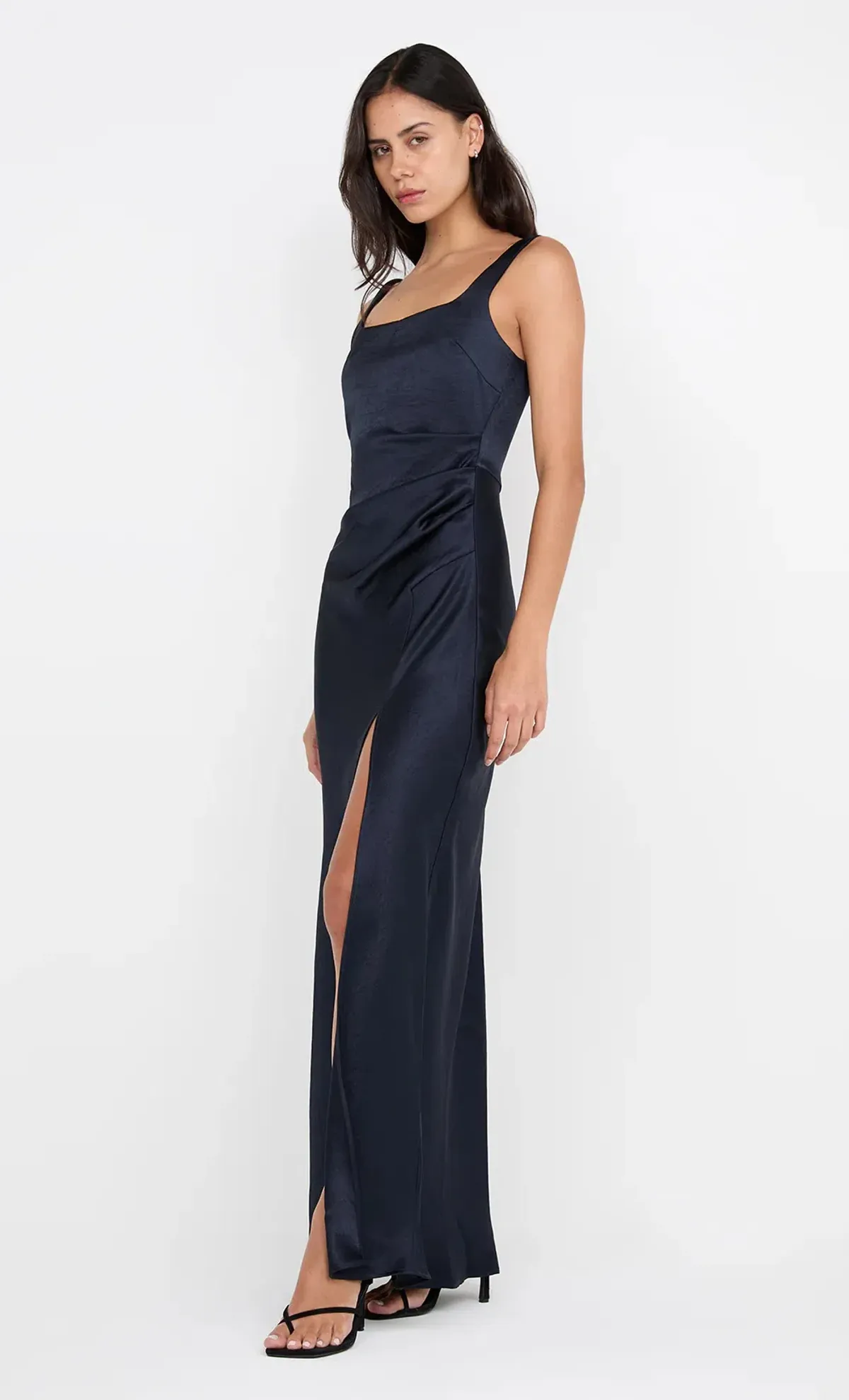 Bec and Bridge The Dreamer Square Neck Maxi Dress in Ink Size 18 - Image 5
