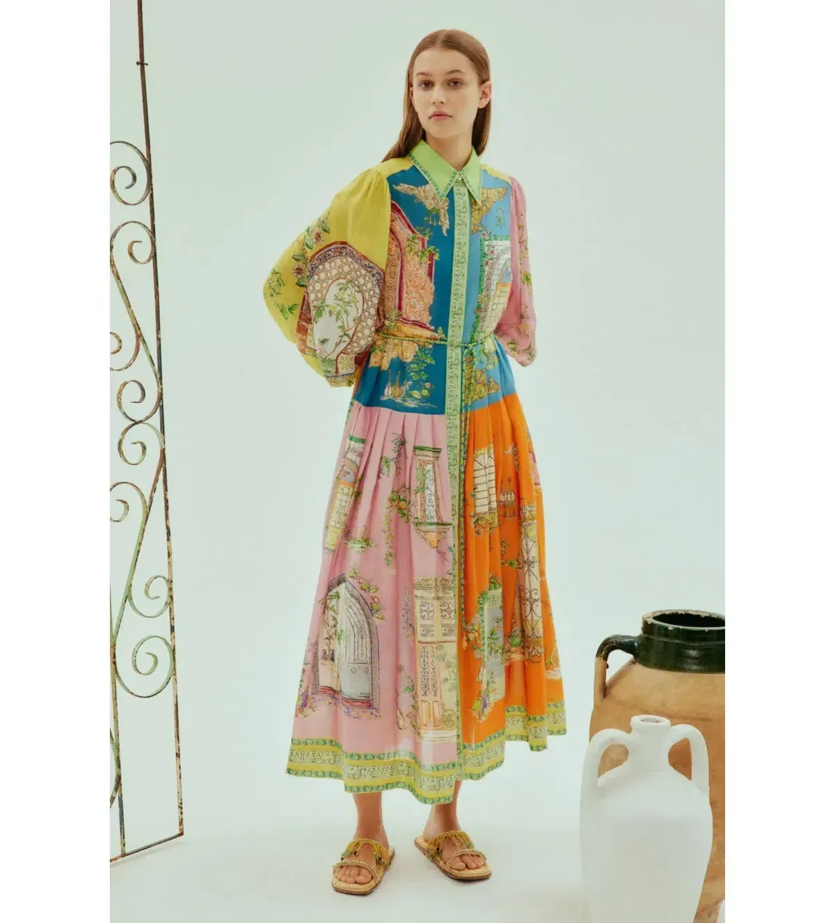 Alemais Monte Shirt Dress Size 6 - Image 2