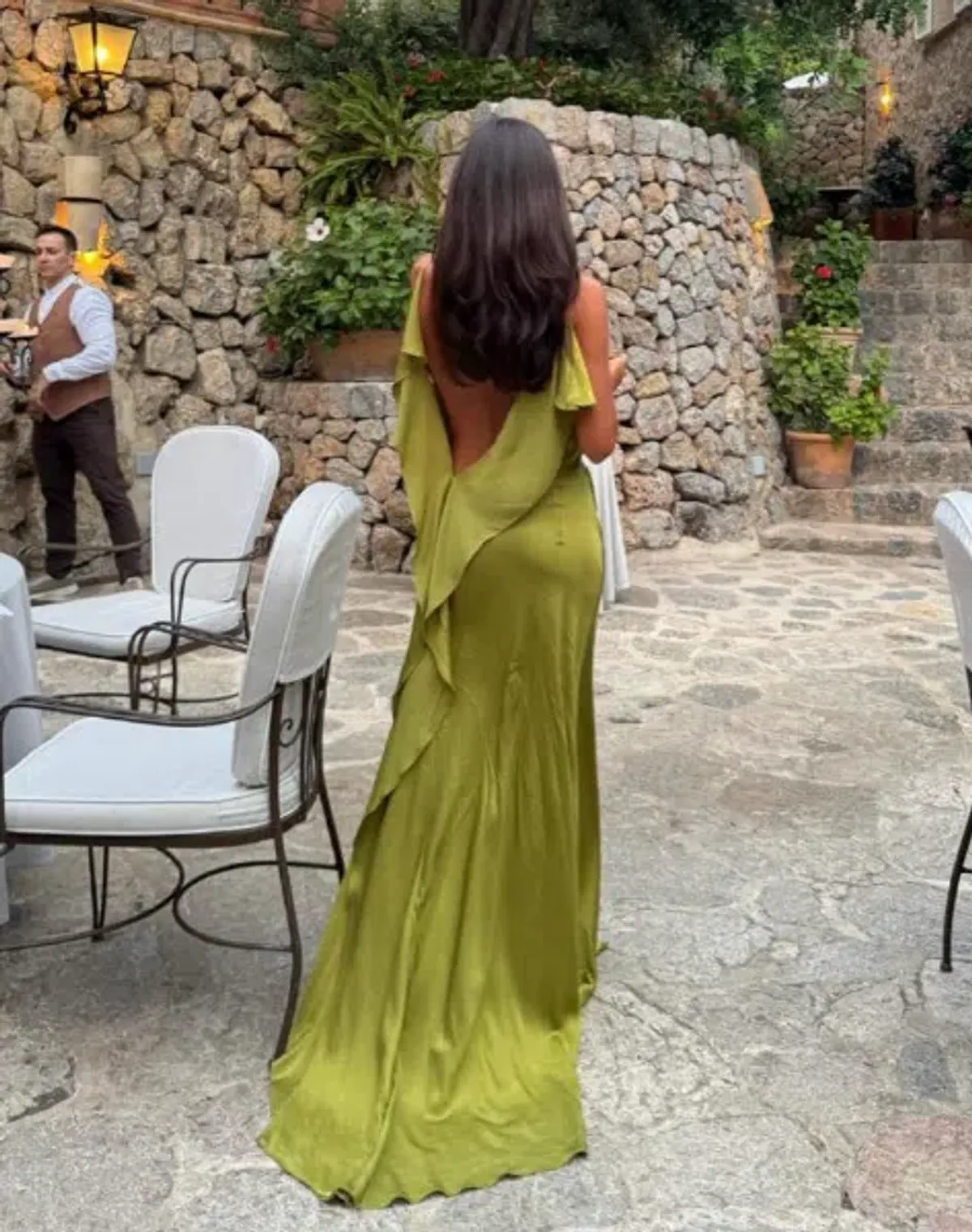 Arcina Ori Odessa Maxi Dress in Pistachio Green Size L / Au 12 - Image 3