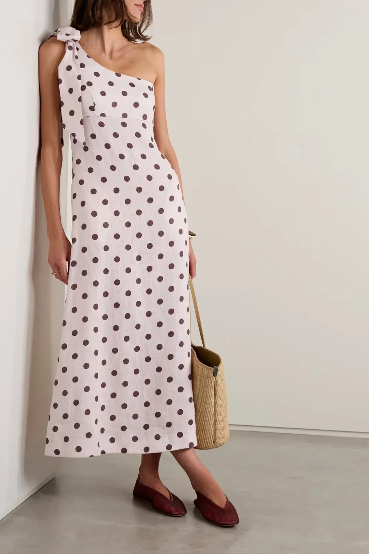 Acacia One Shoulder Midi Dress by Zimmermann Size 0 - Image 1
