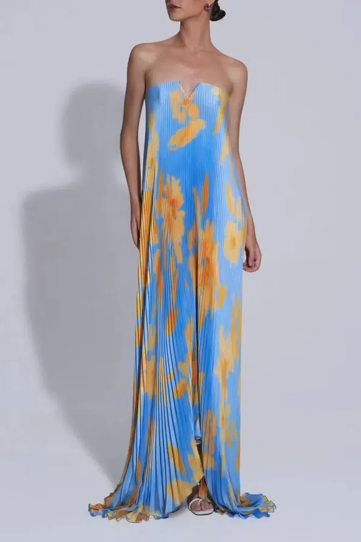 L’Idee BLACK TIE GOWN - JARDIN BLUE - Image 1