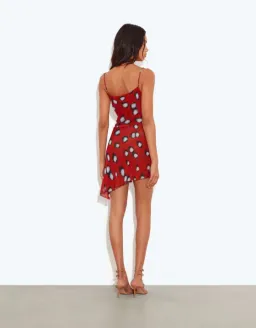 Rat & Boa ROSELA DRESS RED Size M for rent on The Volte - image 3