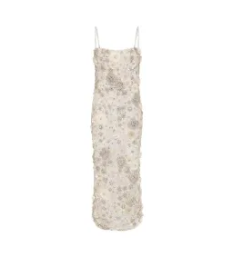 Rachel Gilbert Francesca Midi Gown in Ivory Size 6 for rent on The Volte - image 2