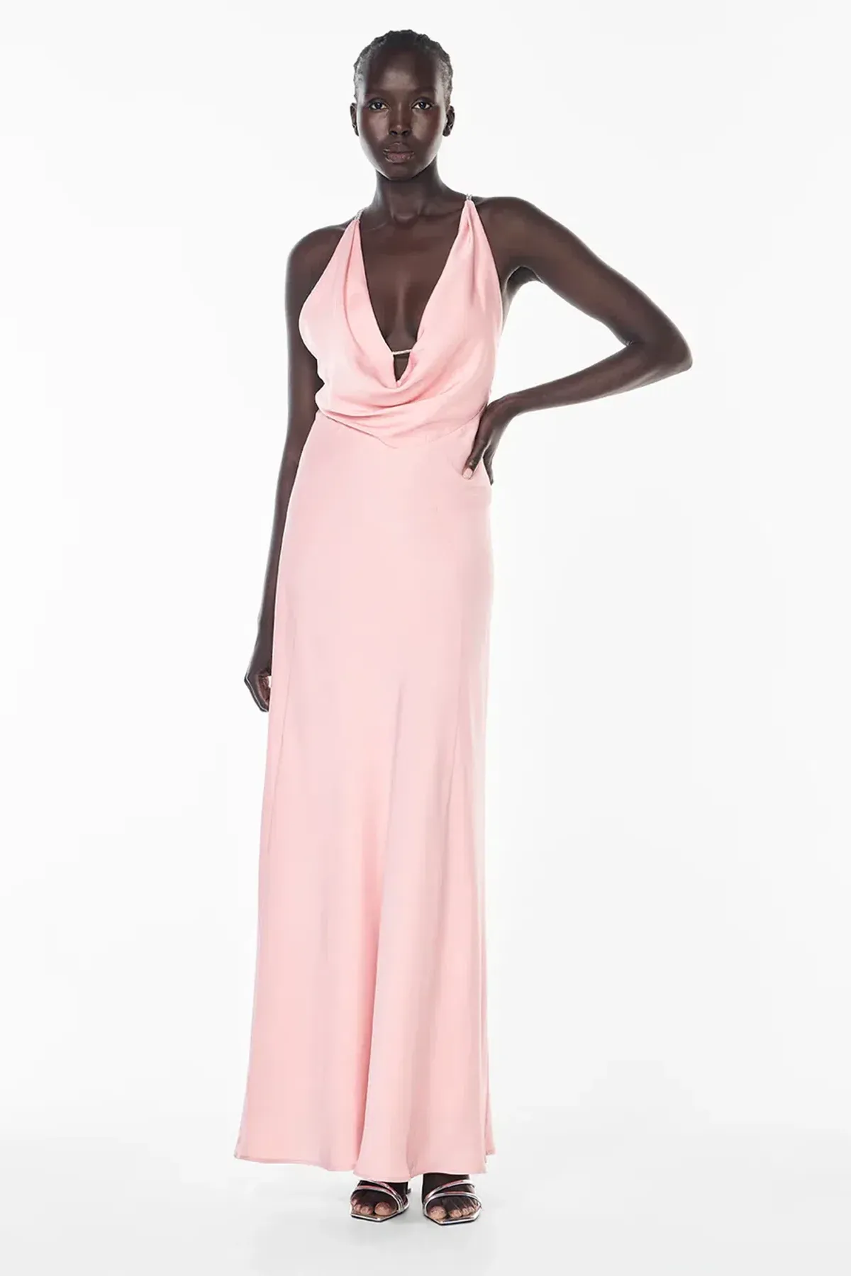 First Dance Cowl Dress by Manning Cartell Size 8 - Image 3