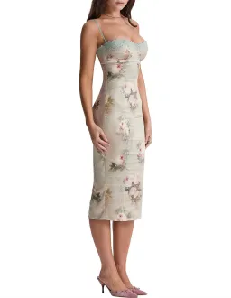 VINTAGE FLORAL MIDI DRESS for rent on The Volte - image 2