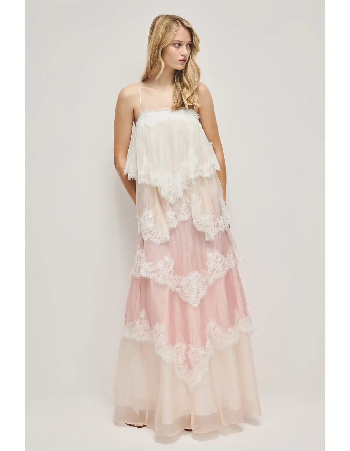 Aje Ophelia Lace Gown Multi Size 12 - Image 1