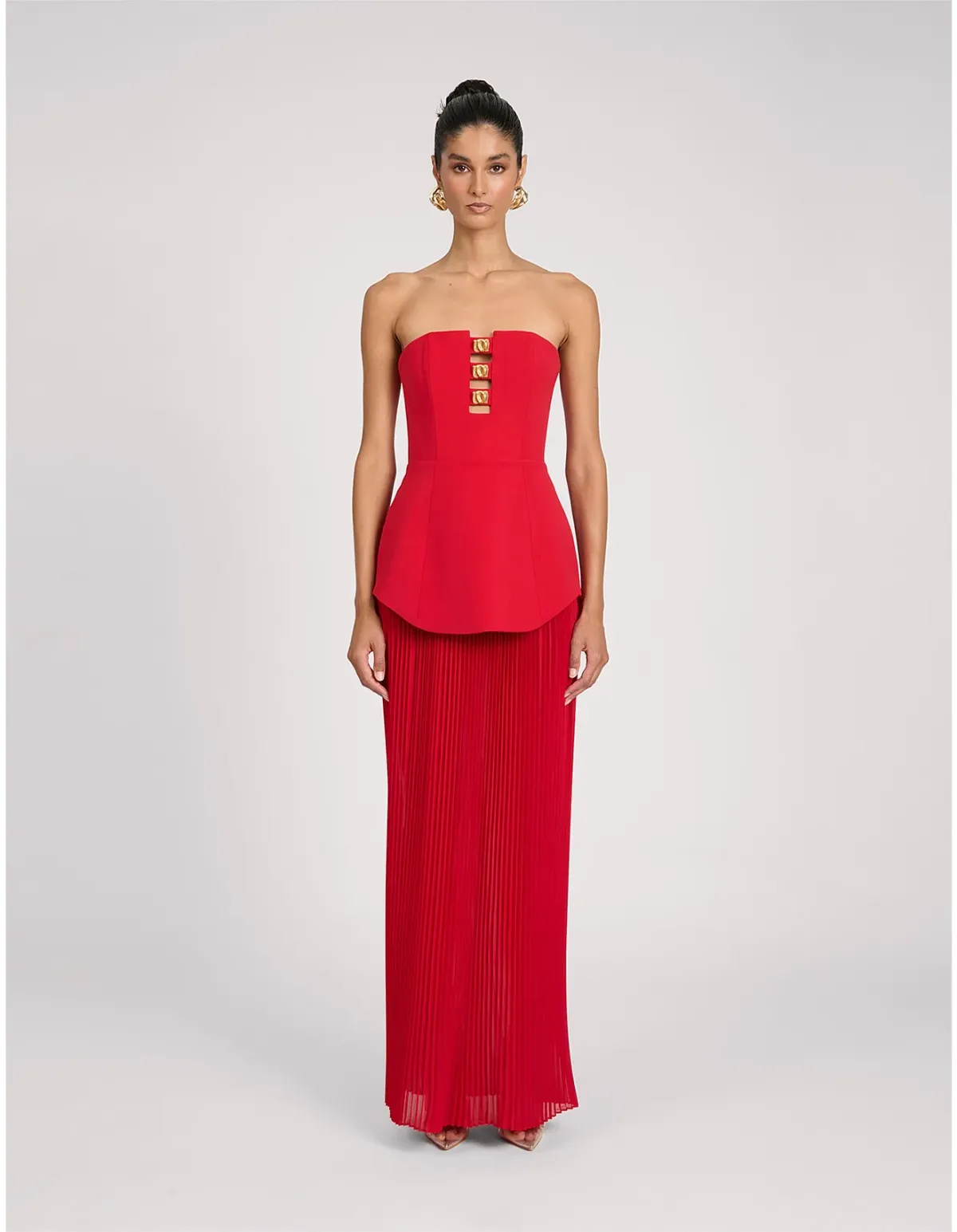 Eliya The Label Leo Dress Red Size 6 - Image 4