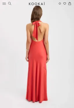Palermo Cowl Maxi Dress for rent on The Volte - image 2