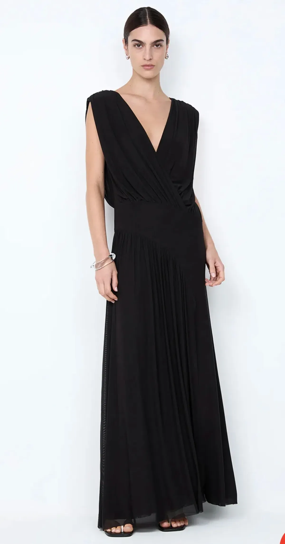 Bec & Bridge - Ashlan V NeckMaxi in Black Size 14 - Image 1