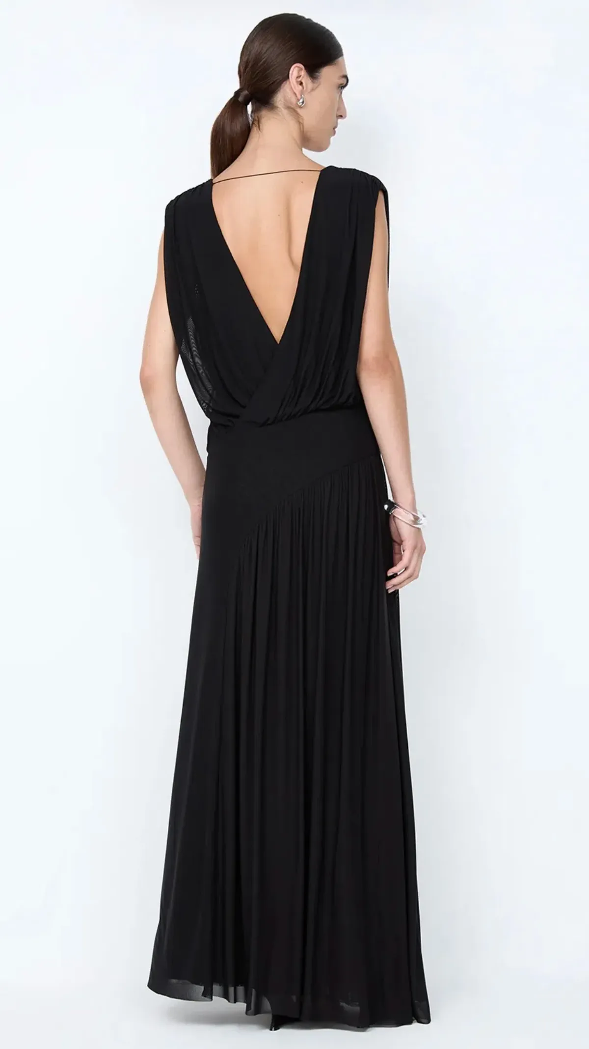 Bec & Bridge - Ashlan V NeckMaxi in Black Size 14 - Image 3