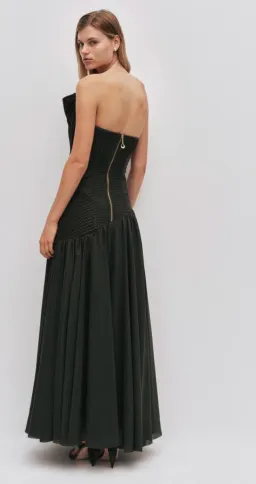 AJE Aquiline Gown (hunter green)  for rent on The Volte - image 3