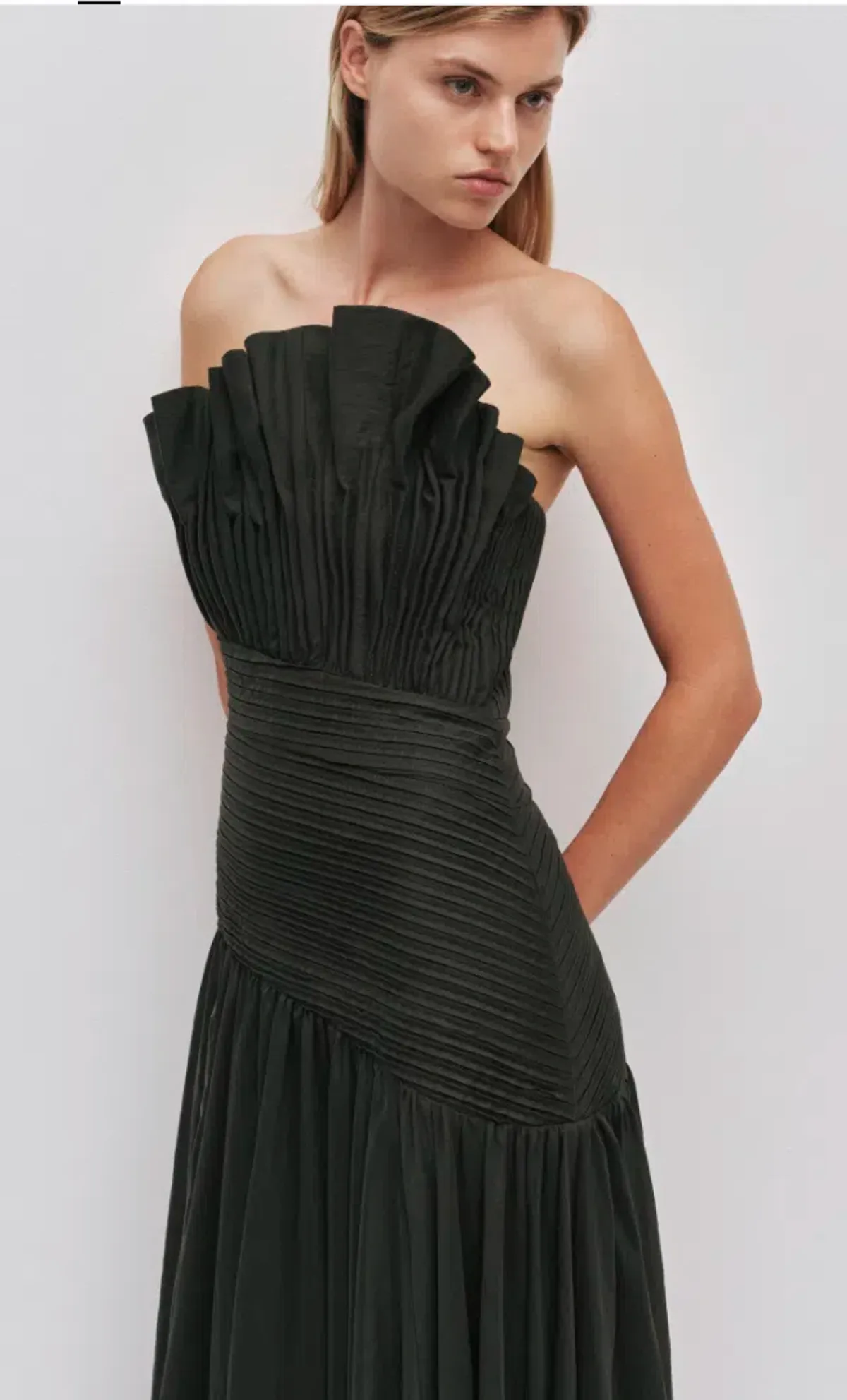 AJE Aquiline Gown (hunter green) - Image 2