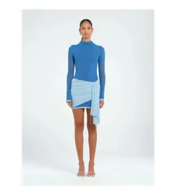 Benni Kingsley Mini Dress in Blue Size AU10 for rent on The Volte - image 1